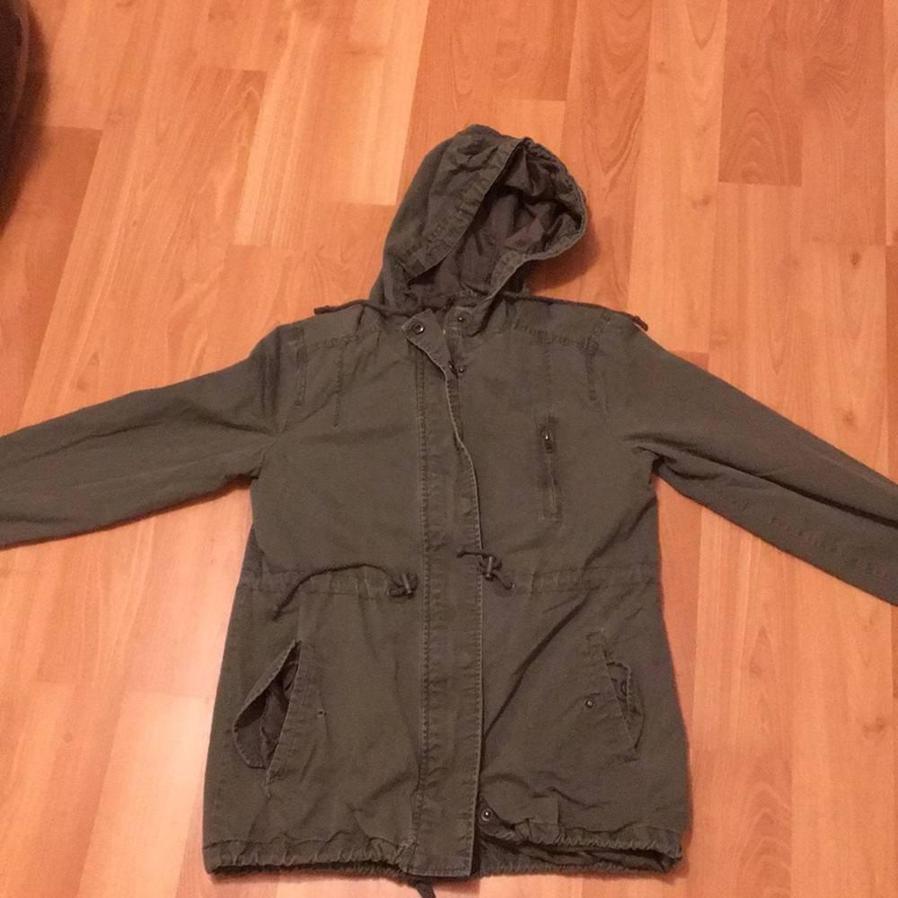Brassy green jacket